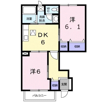 メゾン・ジョリ 102【管理NO：1-011534501-01020】 ★家具家電は申し込み後に搬入します★の外観画像