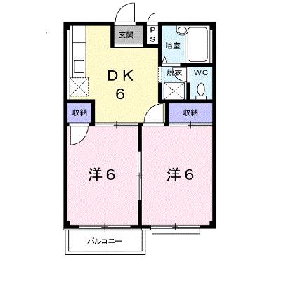 エルディム富士Ⅰ 202【管理NO：1-003490001-02020】 2026年07月中旬入居可能の外観画像