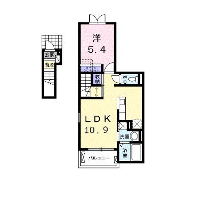 ディアコート　Ⅱ 206【管理NO：1-019156302-02060】 2026年08月中旬入居可能の外観画像
