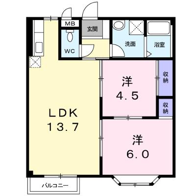 ヴェルメゾン小川 102【管理NO：1-006758201-01020】 ★家具家電は申し込み後に搬入します 2026年08月上旬入居可能の外観画像