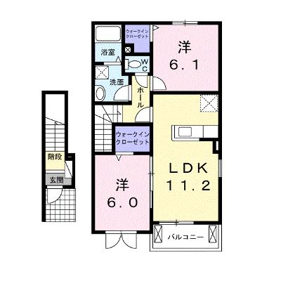 メゾン大地 204【管理NO：1-020438801-02040】 ★家具家電は申し込み後に搬入しますの外観画像
