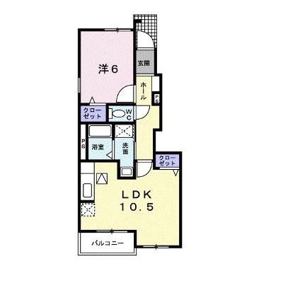 サイネリアＢ 101【管理NO：1-014139502-01010】 ★家具家電は申し込み後に搬入します 2026年07月中旬入居可能の外観画像