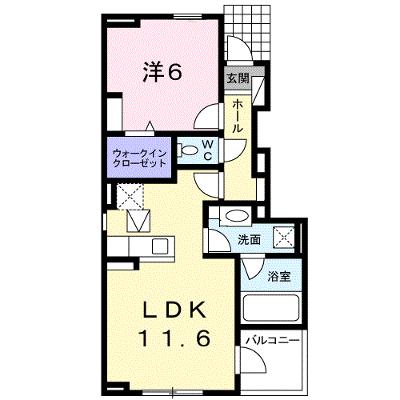 カームリーⅦ 102【管理NO：1-022267901-01020】 ★家具家電は申し込み後に搬入します 2026年08月中旬入居可能の外観画像