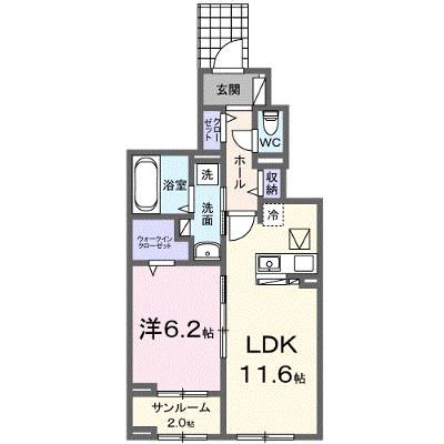 ネオ・ルピア 104【管理NO：1-028122201-01040】 ★家具家電は申し込み後に搬入します★ ★2026年10月上旬入居可能★の外観画像