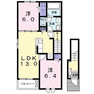 マルベリー 201【管理NO：1-027013701-02010】 ★家具家電は申し込み後に搬入しますの外観画像