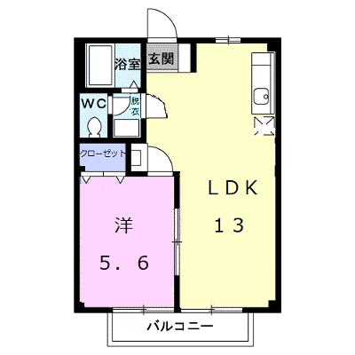 ラフランスＢ 203【管理NO：1-007653101-02030】 ★家具家電は申し込み後に搬入します 2026年07月下旬入居可能の外観画像