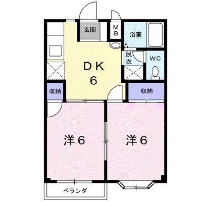 ライフサークルパート３ 103【管理NO：1-005507001-01030】 ★家具家電は申し込み後に搬入しますの外観画像