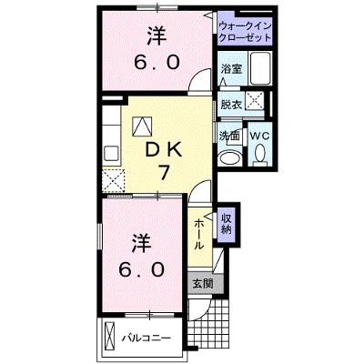 カレント　Ｂ 101【管理NO：1-016623501-01010】 2026年08月中旬入居可能の外観画像