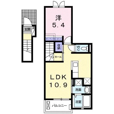 アイ　フリーデ 203【管理NO：1-017384501-02030】 ★家具家電は申し込み後に搬入しますの外観画像