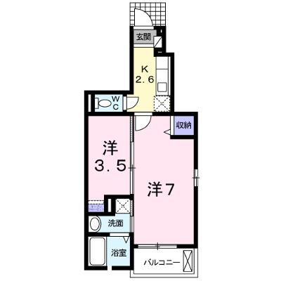 アイ　フリーデ 101【管理NO：1-017384501-01010】 ★家具家電は申し込み後に搬入しますの外観画像