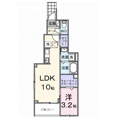 ヒカルサ狭山広瀬台ノース 104【管理NO：1-028496201-01040】 ★家具家電は申し込み後に搬入します★ ★2026年09月下旬入居可能★の外観画像