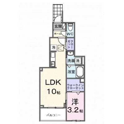 ヒカルサ狭山広瀬台フロント 103【管理NO：1-028496101-01030】 ★家具家電は申し込み後に搬入します 2026年09月下旬入居可能の外観画像