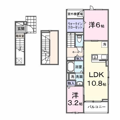 ヒカルサ狭山広瀬台サウス 301【管理NO：1-028496001-03010】 ★家具家電は申し込み後に搬入します 2026年09月下旬入居可能の外観画像