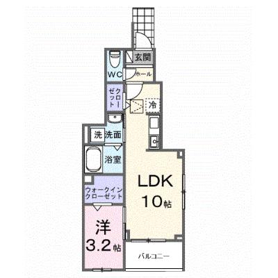 ヒカルサ狭山広瀬台サウス 101【管理NO：1-028496001-01010】 ★家具家電は申し込み後に搬入します 2026年09月下旬入居可能の外観画像