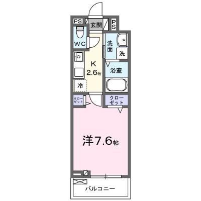 ルミナス　コート 202【管理NO：1-028673201-02020】 ★家具家電は申し込み後に搬入します 2026年11月上旬入居可能の外観画像