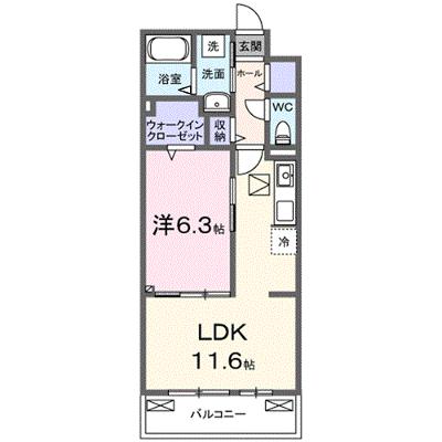 ルミナス　コート 103【管理NO：1-028673201-01030】 ★家具家電は申し込み後に搬入します 2026年11月上旬入居可能の外観画像