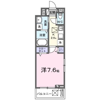 ルミナス　コート 101【管理NO：1-028673201-01010】 ★家具家電は申し込み後に搬入します 2026年11月上旬入居可能の外観画像