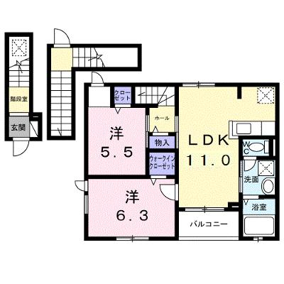 カーサ・ヴェルデ 301【管理NO：1-028652201-03010】 ★家具家電は申し込み後に搬入します 2026年09月上旬入居可能の外観画像
