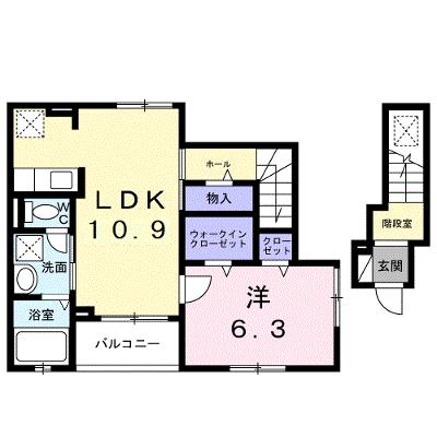 カーサ・ヴェルデ 203【管理NO：1-028652201-02030】 ★家具家電は申し込み後に搬入します★の外観画像