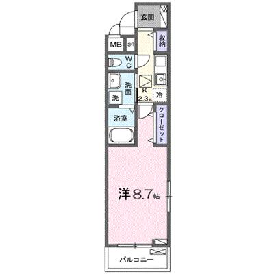ヒカルサさいたま吉野 105【管理NO：1-028634301-01050】 ★家具家電は申し込み後に搬入します 2026年09月下旬入居可能の外観画像