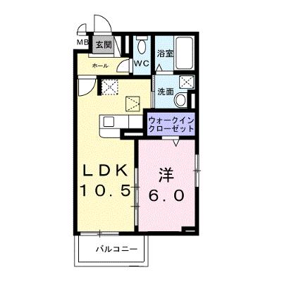 メゾンＳＧ 101【管理NO：1-028399301-01010】 ★家具家電は申し込み後に搬入します 2026年08月上旬入居可能の外観画像