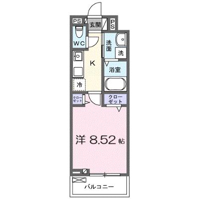 ル・ボワ 302【管理NO：1-028228101-03020】 ★家具家電は申し込み後に搬入しますの外観画像
