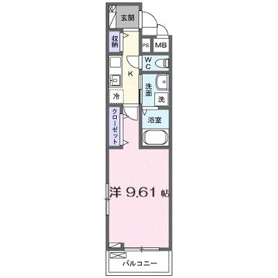 ル・ボワ 206【管理NO：1-028228101-02060】 ★家具家電は申し込み後に搬入しますの外観画像