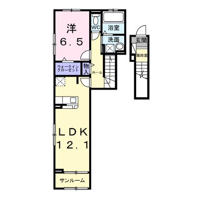 エリオス 207【管理NO：1-028224801-02070】 ★家具家電は申し込み後に搬入します★の外観画像