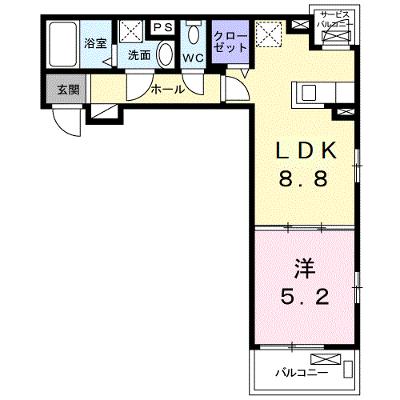 イーケータイズ 302【管理NO：1-025387301-03020】 ★家具家電は申し込み後に搬入しますの外観画像