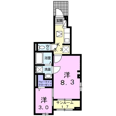 フェリーチェ 101【管理NO：1-027215201-01010】 ★家具家電は申し込み後に搬入します 2026年08月中旬入居可能の外観画像