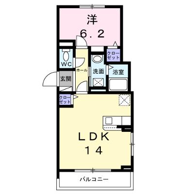 プラシード 101【管理NO：1-028627801-01010】 ★家具家電は申し込み後に搬入します 2026年10月上旬入居可能の外観画像