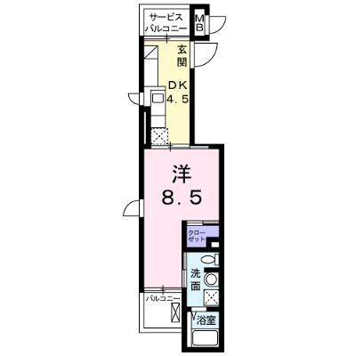 カーサ 402【管理NO：1-020032301-04020】 ★家具家電は申し込み後に搬入します 2026年07月下旬入居可能の外観画像