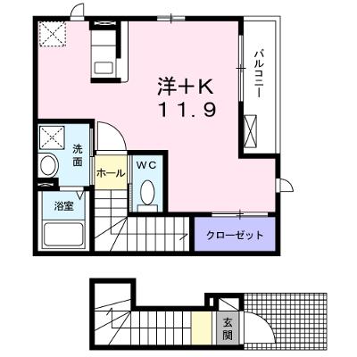 ヴァンヴェール 202【管理NO：1-017942301-02020】 ★家具家電は申し込み後に搬入します 2026年08月上旬入居可能の外観画像