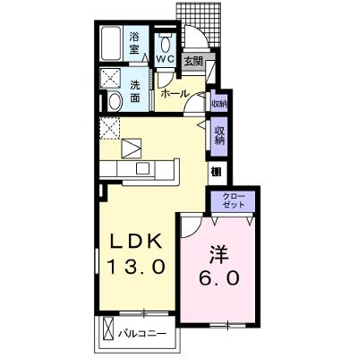 ラ・メールⅡ 102【管理NO：1-018978902-01020】 ★家具家電は申し込み後に搬入します★の外観画像