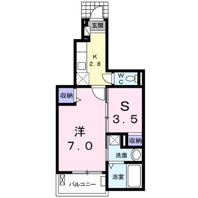パティオスカイⅧ 102【管理NO：1-017604401-01020】 ★家具家電は申し込み後に搬入します★の外観画像