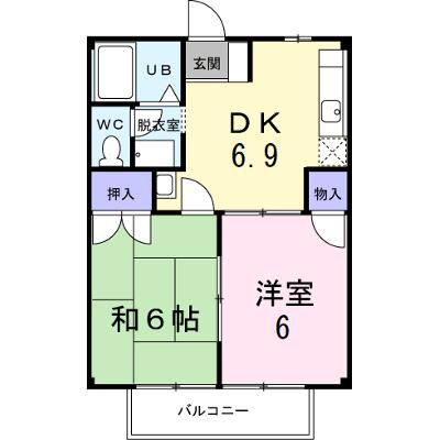 プライムハイツⅡ 103【管理NO：1-005091201-01030】 ★家具家電は申し込み後に搬入します★の外観画像