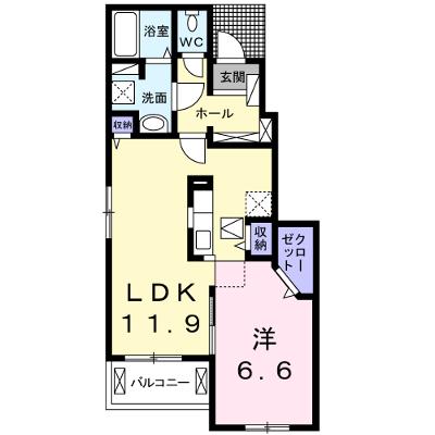 グラン　メゾン高萩Ⅱ 104【管理NO：1-022560702-01040】 ★家具家電は申し込み後に搬入します★の外観画像