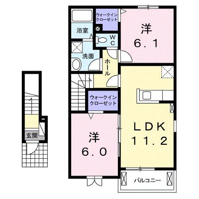 ベル・ソレイユⅡ 204【管理NO：1-021935702-02040】 ★家具家電は申し込み後に搬入します★の外観画像