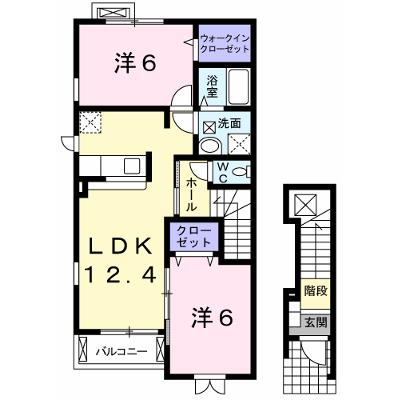 メゾンヒルズ・モトミヤ　Ⅱ 201【管理NO：1-015754301-02010】の外観画像