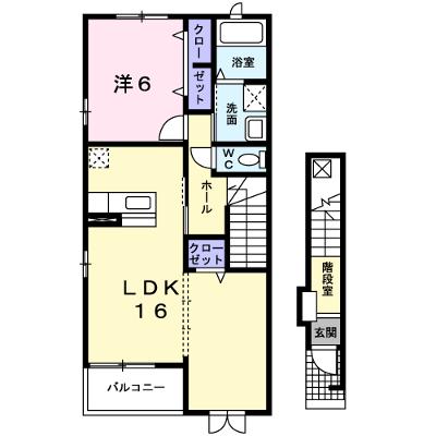 メリディオ１０３７Ｂ 201【管理NO：1-013771502-02010】 ★家具家電は申し込み後に搬入します★ ★2026年08月下旬入居可能★の外観画像