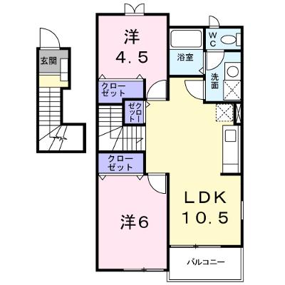 サンリットヴィラ 201【管理NO：1-012541901-02010】 ★家具家電は申し込み後に搬入します★の外観画像