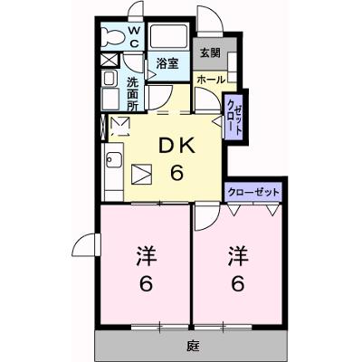 Ｋ－１３Ｂ 104【管理NO：1-010803902-01040】 ★家具家電は申し込み後に搬入します★の外観画像