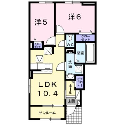 グランテラス　Ｃ 101【管理NO：1-026069003-01010】 ★家具家電は申し込み後に搬入しますの外観画像