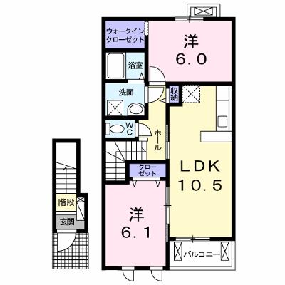 プリムヴェール 202【管理NO：1-020051501-02020】 2026年07月上旬入居可能の外観画像