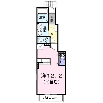 アクシーヌ 104【管理NO：1-014536501-01040】 ★家具家電は申し込み後に搬入しますの外観画像