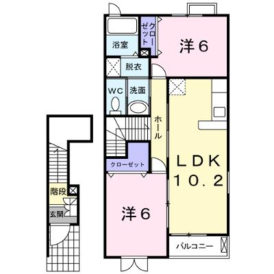 グリーンフィールズ 203【管理NO：1-013368701-02030】 ★家具家電は申し込み後に搬入します★の外観画像