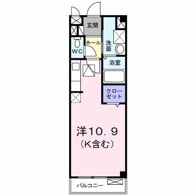 メゾン長岡 105【管理NO：1-012851701-01050】の外観画像