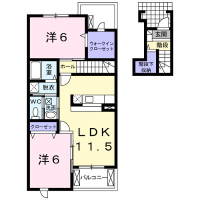 ポライトリーＤ 202【管理NO：1-015265204-02020】 2026年07月下旬入居可能の外観画像