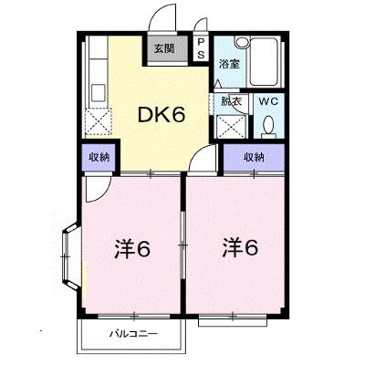 エルディム桜本Ａ 203【管理NO：1-003210801-02030】 ★家具家電は申し込み後に搬入します★ ★2026年09月中旬入居可能★の外観画像