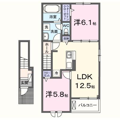 クラールいしおかⅠ 202【管理NO：1-028627201-02020】 2026年10月上旬入居可能の外観画像